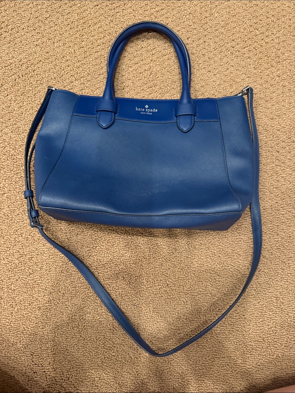 Kate Spade blue like new purse